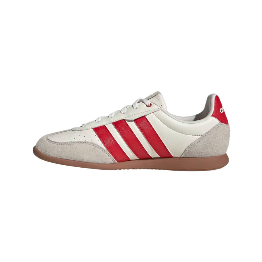 Adidas Adidas BARREDA LO German Army Trainers Women's Low Top Ecru/Preppy Red/Beige
