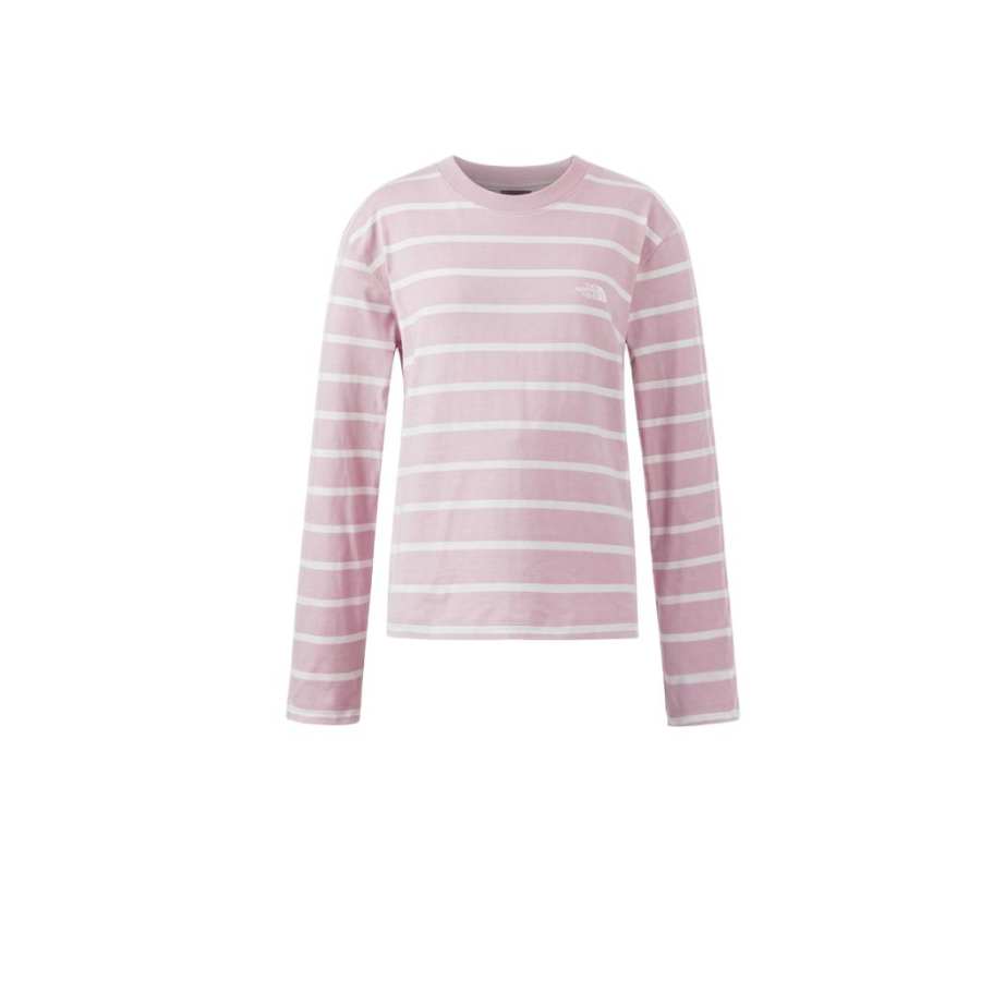 THE NORTH FACE T Shirts Women's UT9/Crystal Pink Crew Neck Moderate
