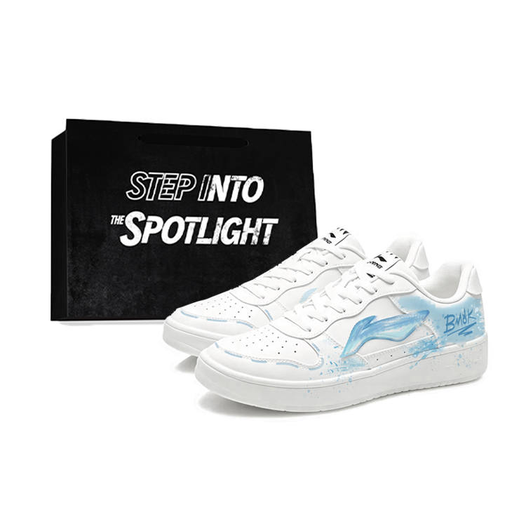 Li-Ning Li Ning Floating Boat Skateboard Shoes Unisex Low Top Blue