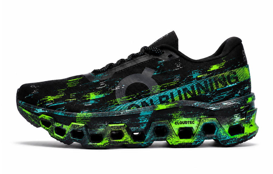 On Cloudmonster 2 Running Shoes Women's Low Top Green