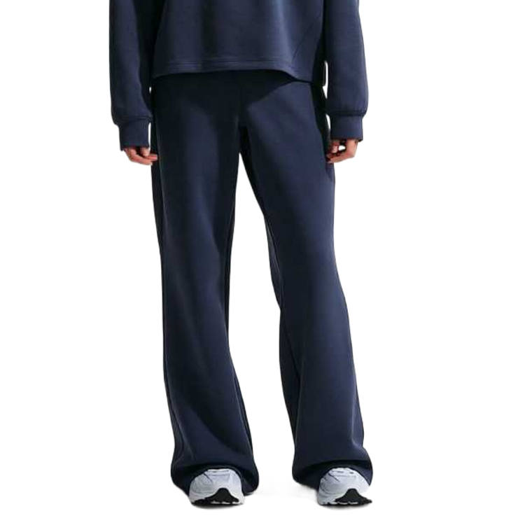 Nike Nike 24.7 Knitted Sweatpants Women's Midnight Blue/Dark Obsidian Moderate Flared Pants