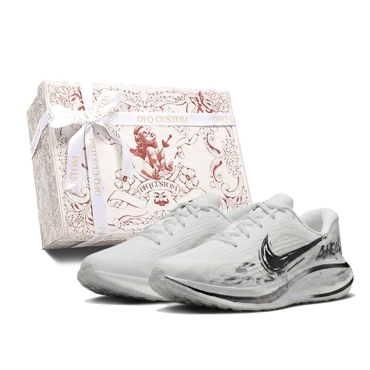Nike Nike Journey Run Running Shoes Unisex Low Top White Beige