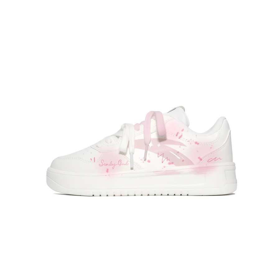 ANTA Skateboard Shoes Men's Low Top Powder