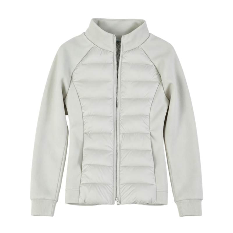 CPAURA Puffer Jackets Women's Stand Collar Thin Nipped In Waist