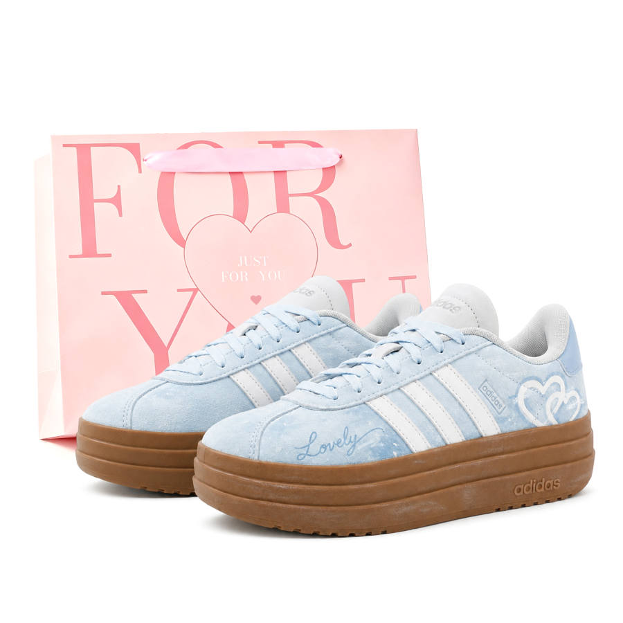 Adidas Adidas VL Court Bold German Army Trainers Women's Low Top White