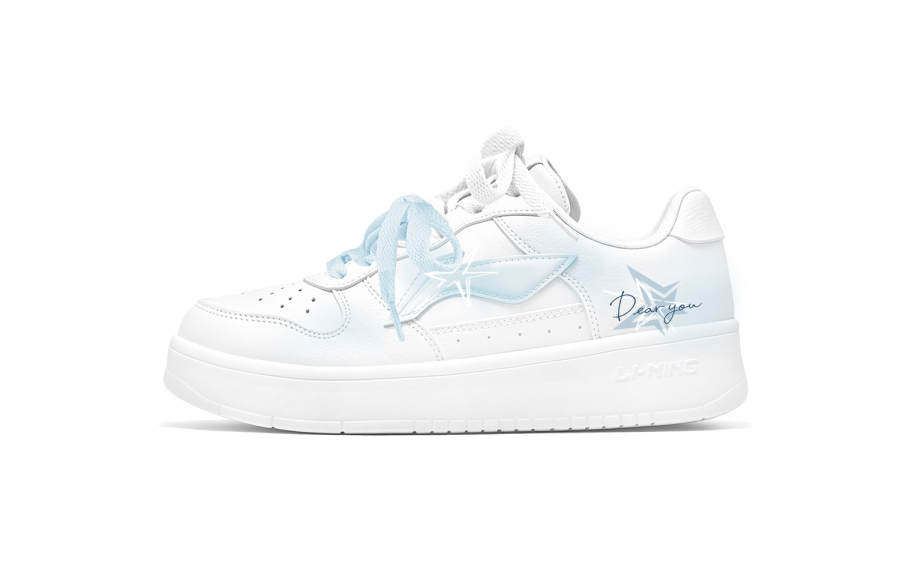 Li-Ning Li Ning Floating Boat Skateboard Shoes Men's Low Top White/Blue