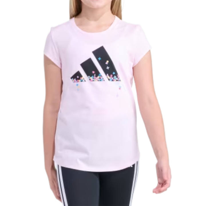 Adidas Adidas Kids T Shirts Crew Neck Moderate