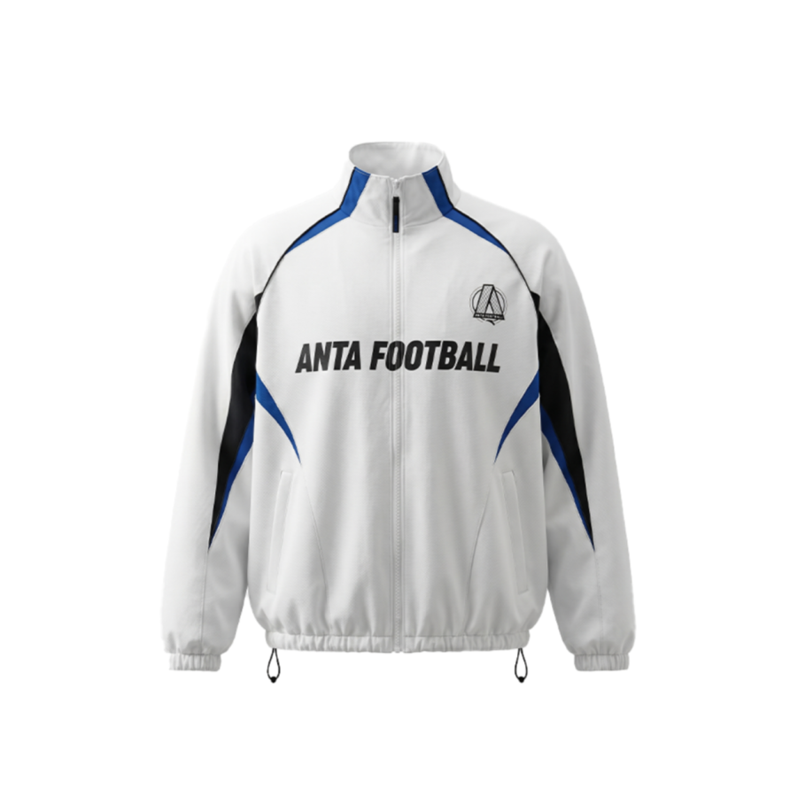ANTA ANTA Jackets Unisex White Stand Collar Moderate