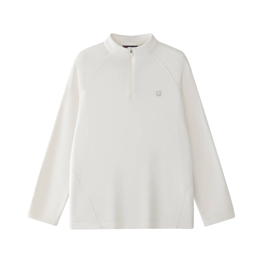 FILA KIDS T Shirts Stand Collar Moderate Stretch