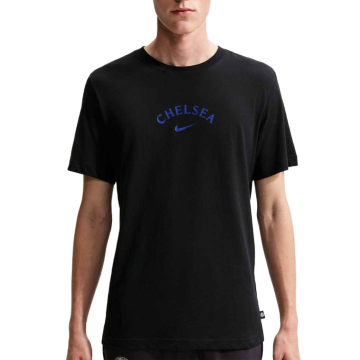 Nike Nike T Shirts Men's Black Crew Neck Moderate