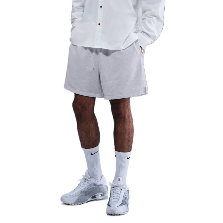Nike Nike Club Casual Shorts Men's Birch Heather Gray/White/White Moderate