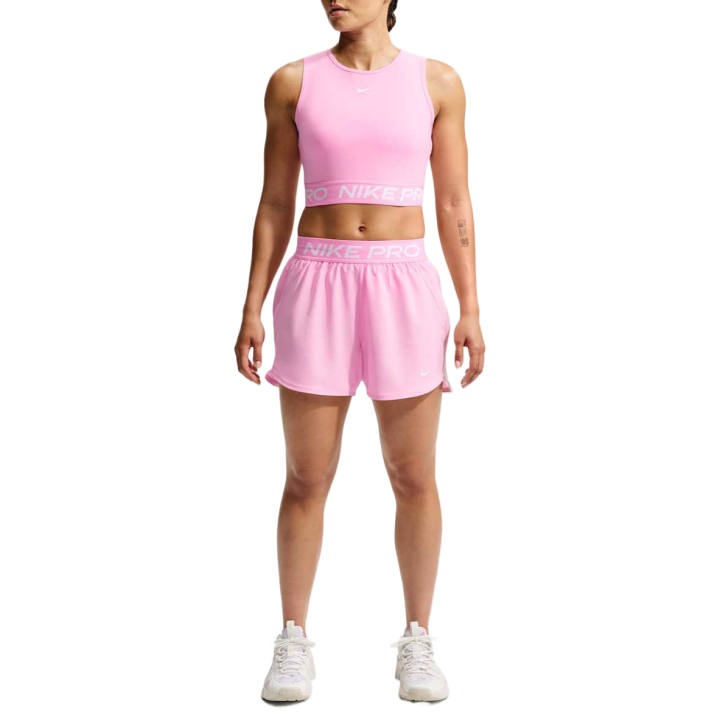 Nike Nike Pro Sports Shorts Women's Pink/White Moderate