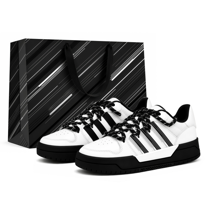 Adidas Adidas ENTRAP Skateboard Shoes Unisex Low Top Black/White