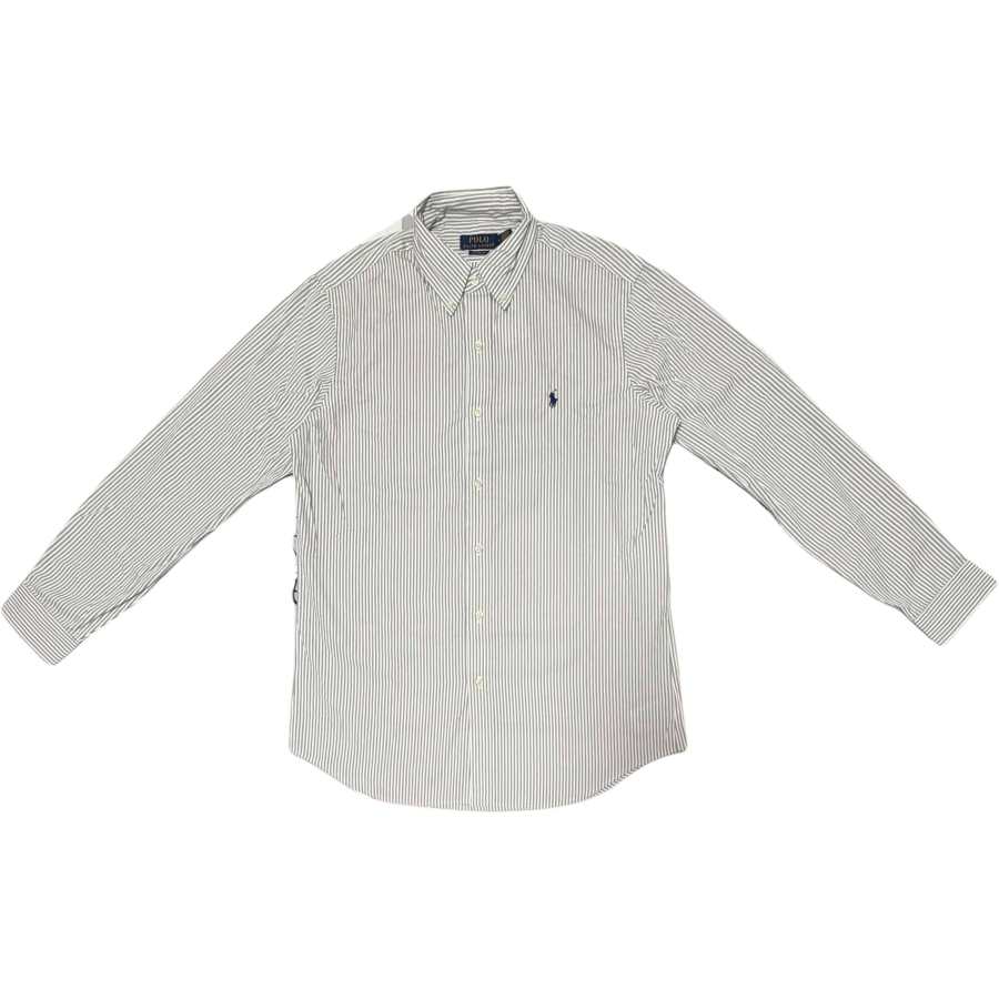 Polo Ralph Lauren Shirts Men's White Gray Lapel Moderate Other