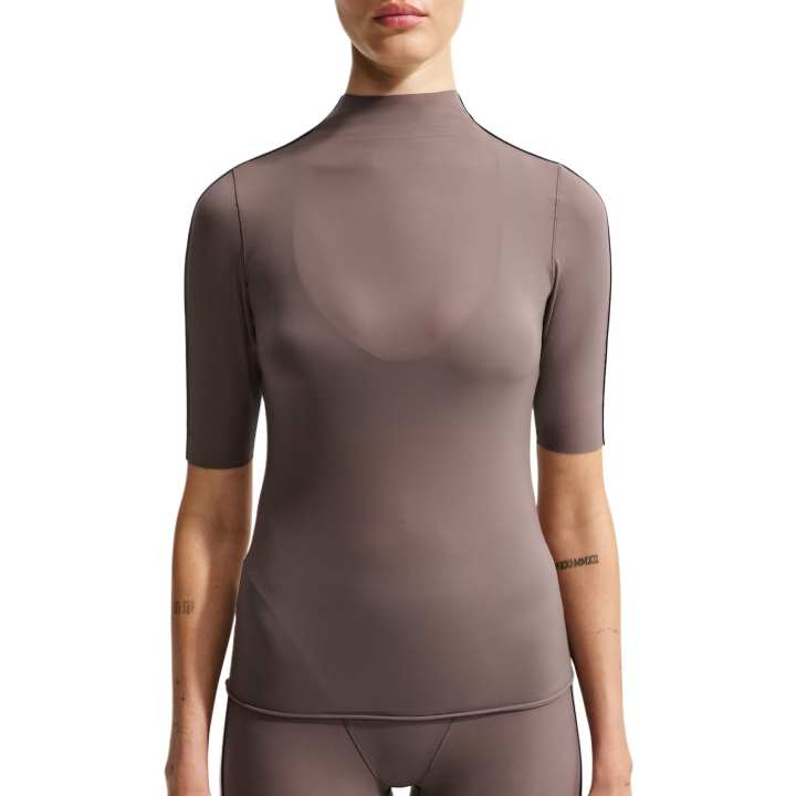 Nike Nike X Skims Quick Dry T Shirts Women's NSKM Resin Half Turtleneck