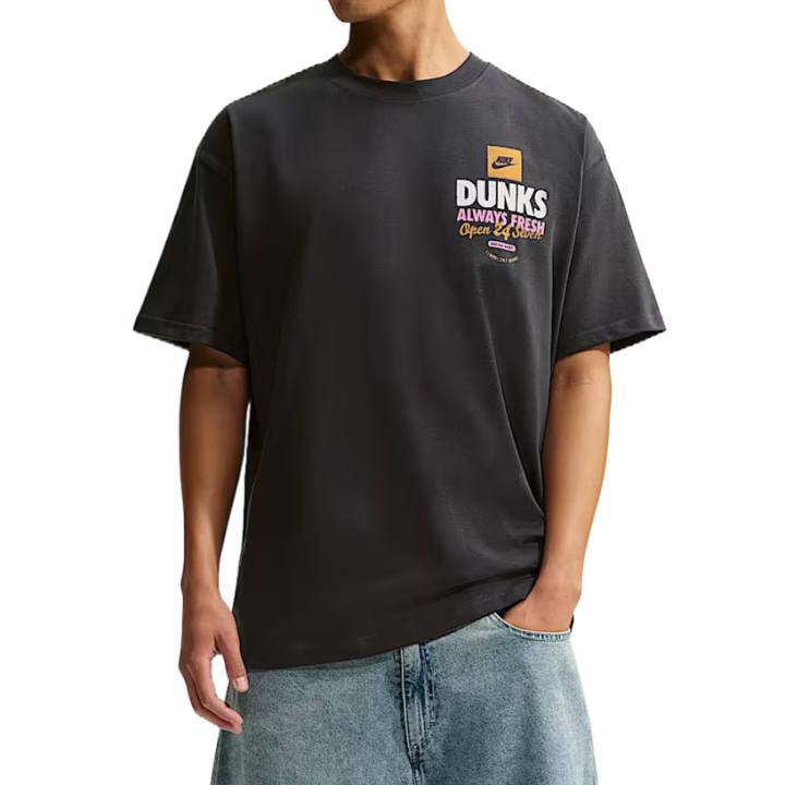 Nike Nike Sportswear T Shirts Men's Pitch Black Crew Neck