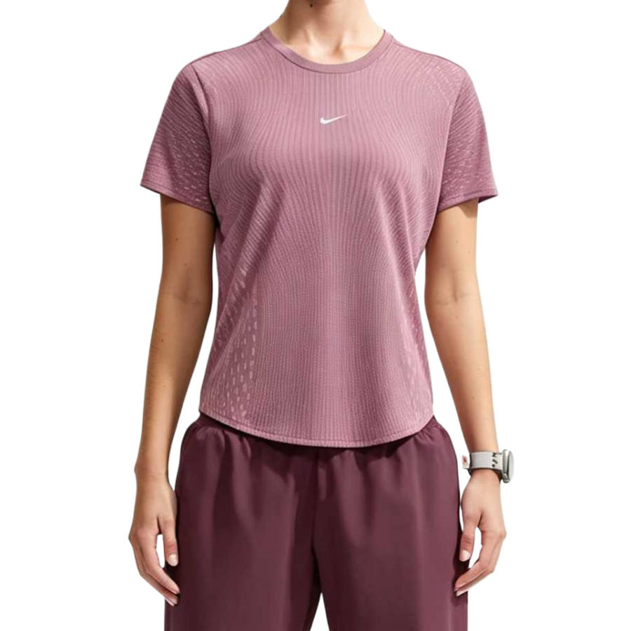 Nike Nike Running T Shirts Women's Pink Mist Crew Neck