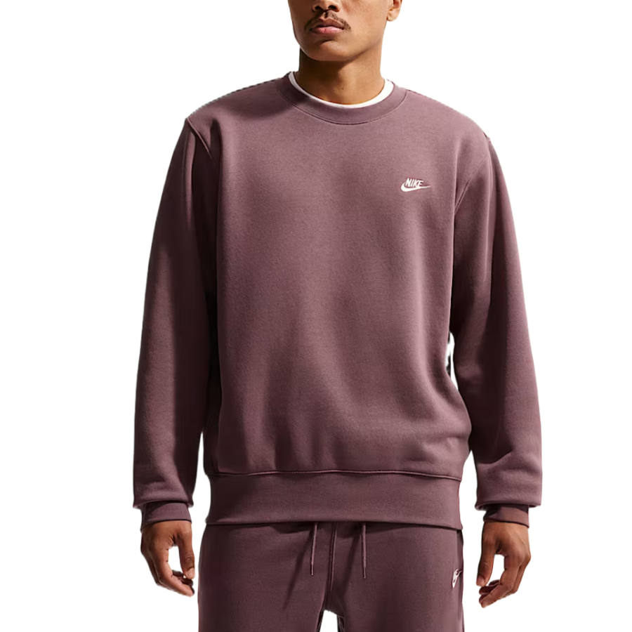 Nike Nike Club Sweatshirts Men's Tattoos/White Crew Neck Moderate