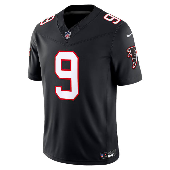 Nike Nike NFL Rugby Jerseys Men's Black V Neck Moderate