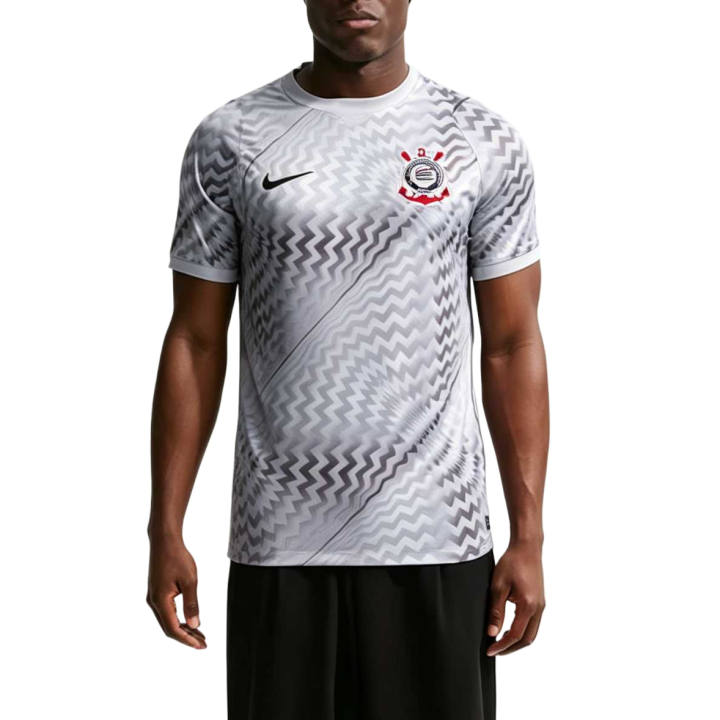 Nike Nike Soccer Jerseys Men's Grey Fog/Black/Black Crew Neck