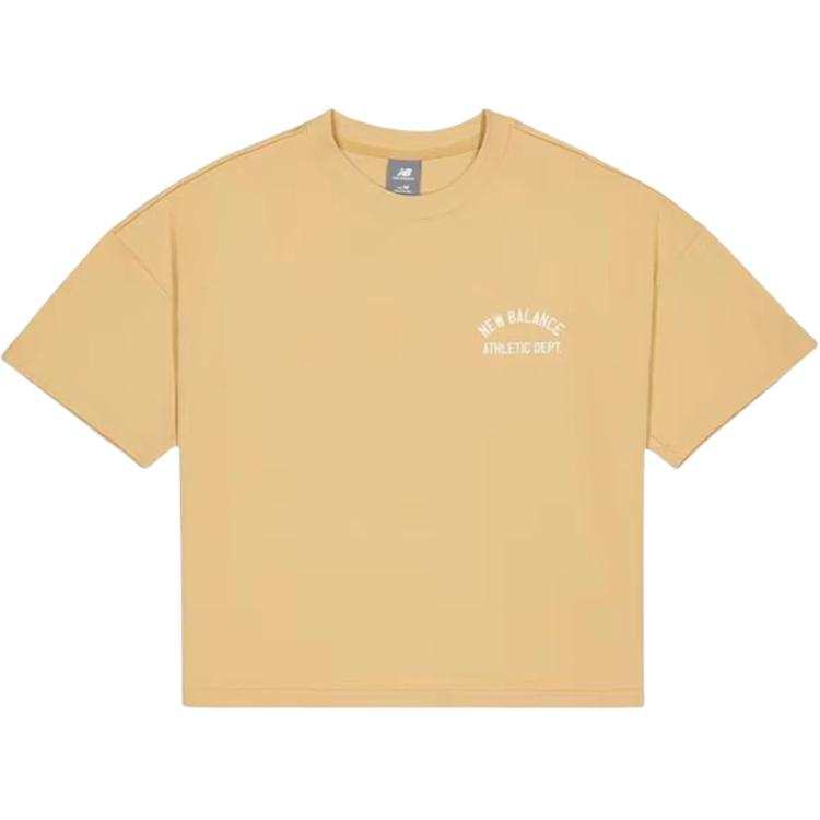 New Balance New Balance T Shirts Women's AWT41314 DLC Loose Fit/Short Crew Neck Moderate Straight Fit