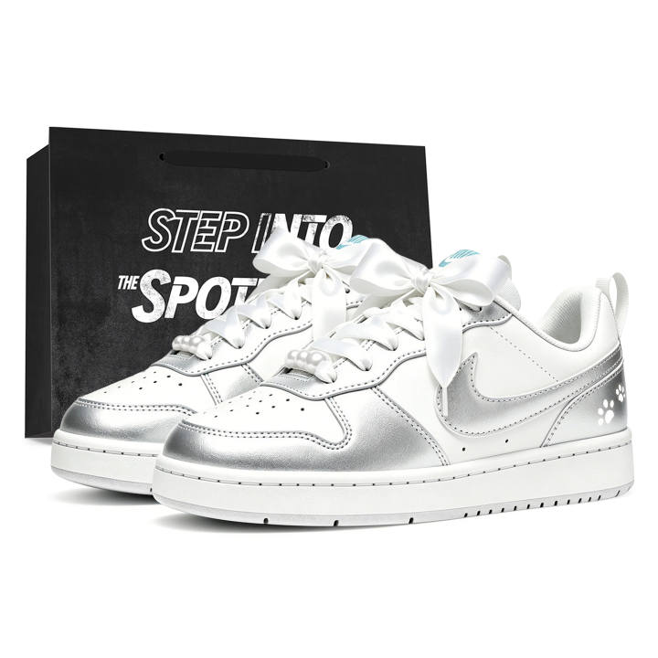 Nike Nike Court Borough Skateboard Shoes Unisex Low Top White