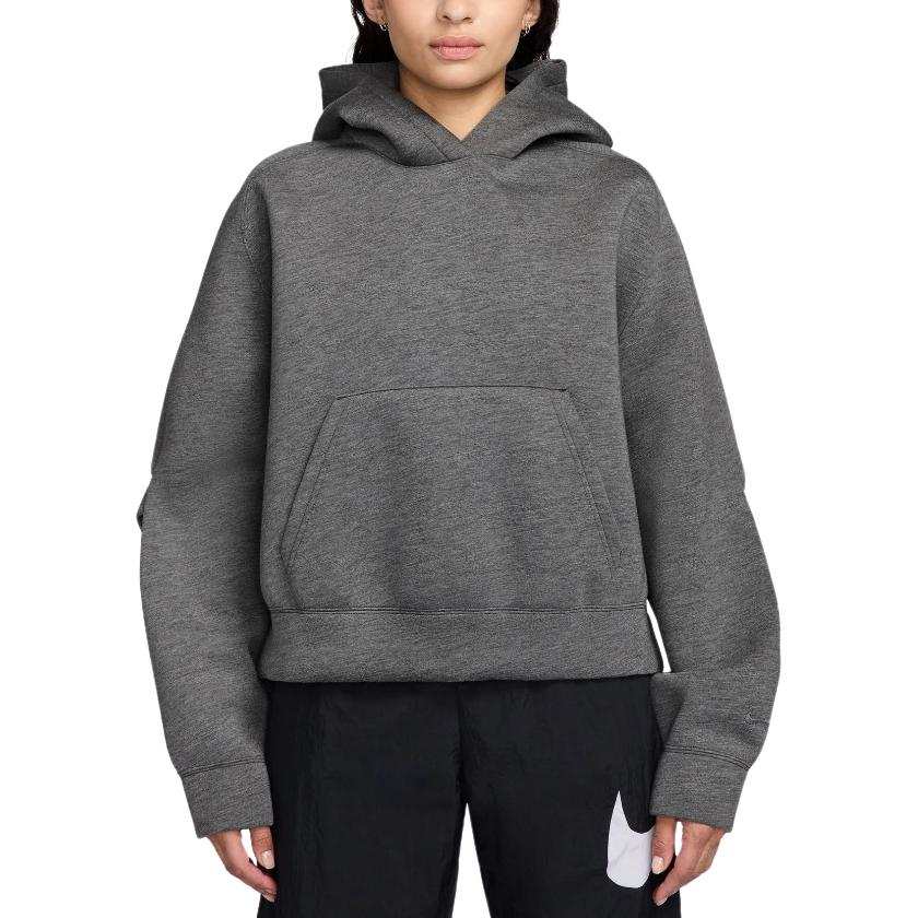 Nike Nike Sweatshirts Women's Gray Hooded Non Detachable Moderate