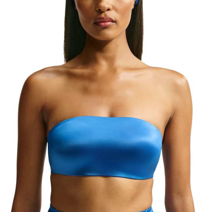 Nike Nike X Skims Shine Strapless Tops Women's NSKM Cobalt/NSKM Cobalt