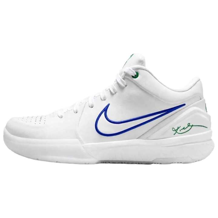 Nike Nike Zoom Kobe 4 Basketball Shoes Unisex White Blue