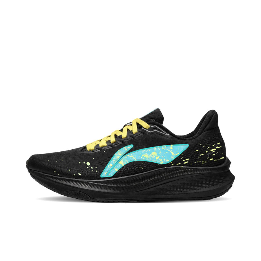 Li-Ning Li Ning Red Hare 9 Running Shoes Men's Low Top Black/Blue/Cyan
