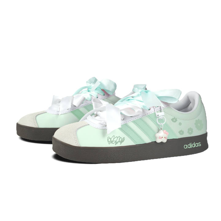 Adidas Adidas Vl Court Classic German Army Trainers Unisex Low Top White