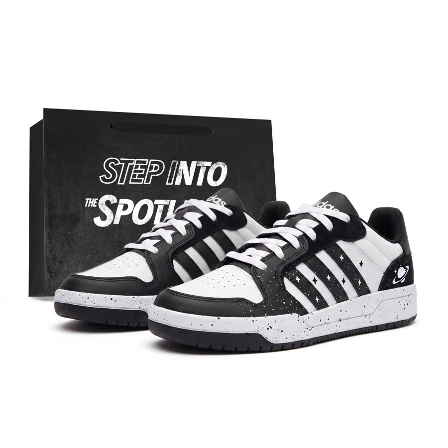 Adidas Adidas ENTRAP Skateboard Shoes Men's Low Top Black/White