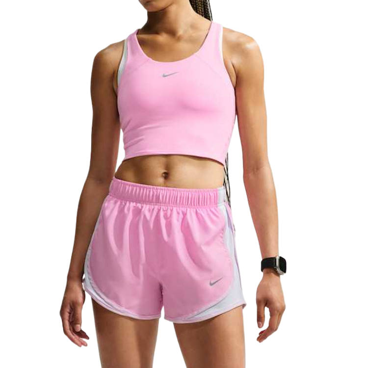 Nike Nike TEMPO Sleeveless Sports Shirts Women's Pink Rising/Pink Rising Crew Neck Moderate