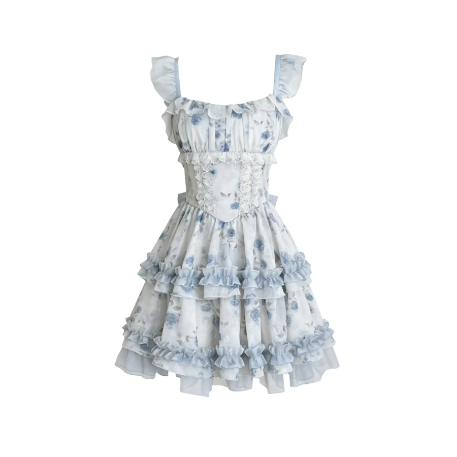PAVLISOVA Slip Dress Women's Blue