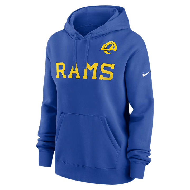 Nike Nike NFL Sweatshirts Women's Royal Hooded Non Detachable Moderate