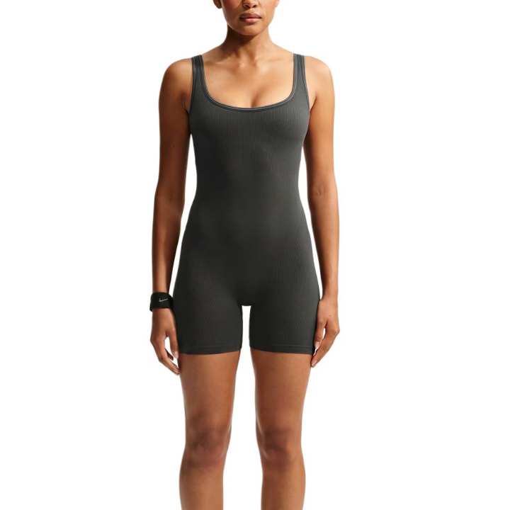 Nike Nike X Skims Yoga Bodysuits Women's NSKM Obsidian/NSKM Armor Crew Neck