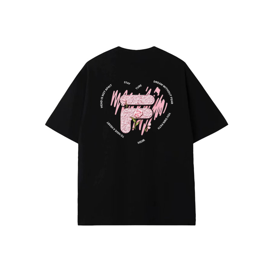 FILA T Shirts Unisex Crew Neck Moderate