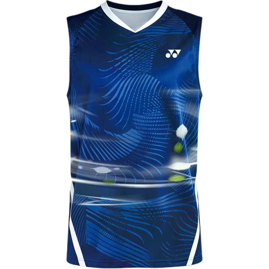 YONEX YONEX Badminton Jerseys Men's V Neck Moderate