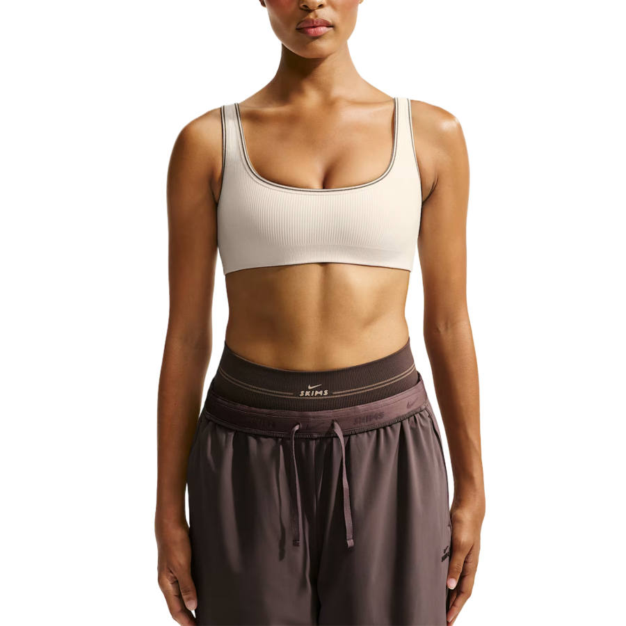 Nike Nike X Skims Sports Underwear Women's NSKM Actv Ivory/NSKM Resin/NSKM Actv Ivory Crew Neck Moderate
