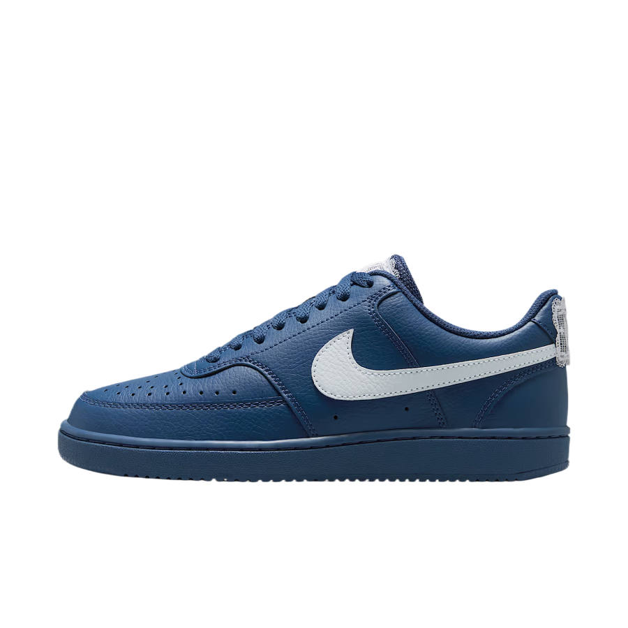 Nike Nike Court Vision Low Skateboard Shoes Unisex Low Top Mysterious Navy Blue/white