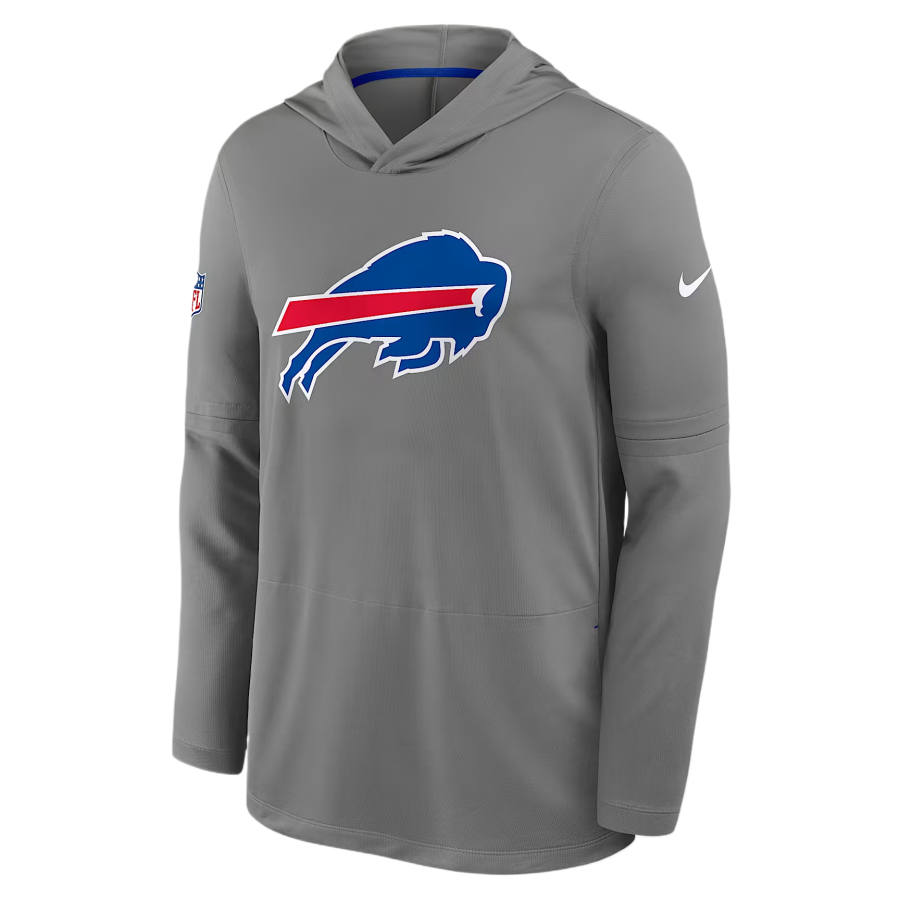 Nike Nike NFL Sweatshirts Men's Gray Hooded Non Detachable Moderate