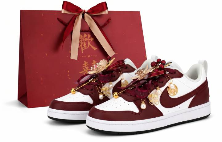 Nike Nike Court Borough Skateboard Shoes Women's Low Top Gold