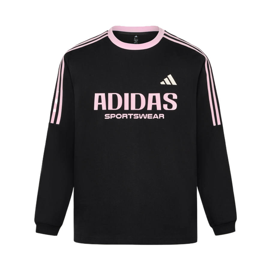 Adidas Adidas Sportswear T Shirts Unisex Black Crew Neck Moderate