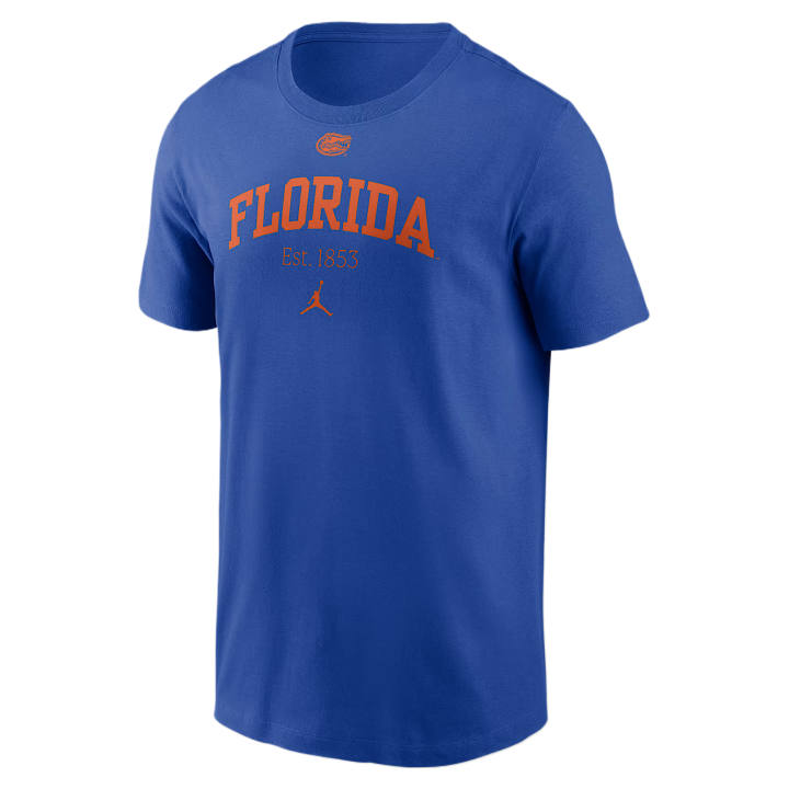Jordan Jordan T Shirts Men's Royal Crew Neck