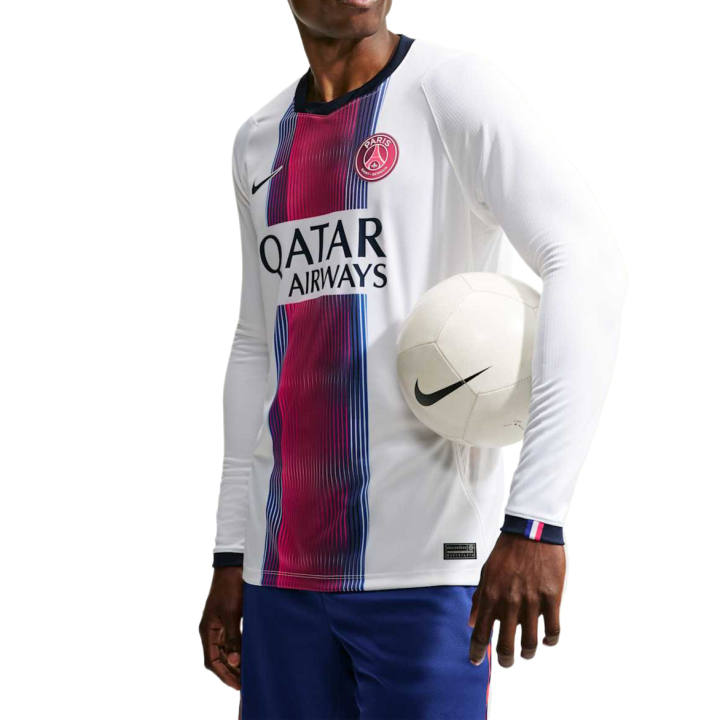 Nike Nike Soccer Jerseys Men's White/Collegiate Marine Blue/Global Red/Collegiate Marine Blue Crew Neck Moderate