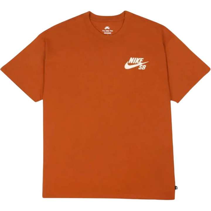 Nike Nike T Shirts Men's Dark Reddish Umber Crew Neck