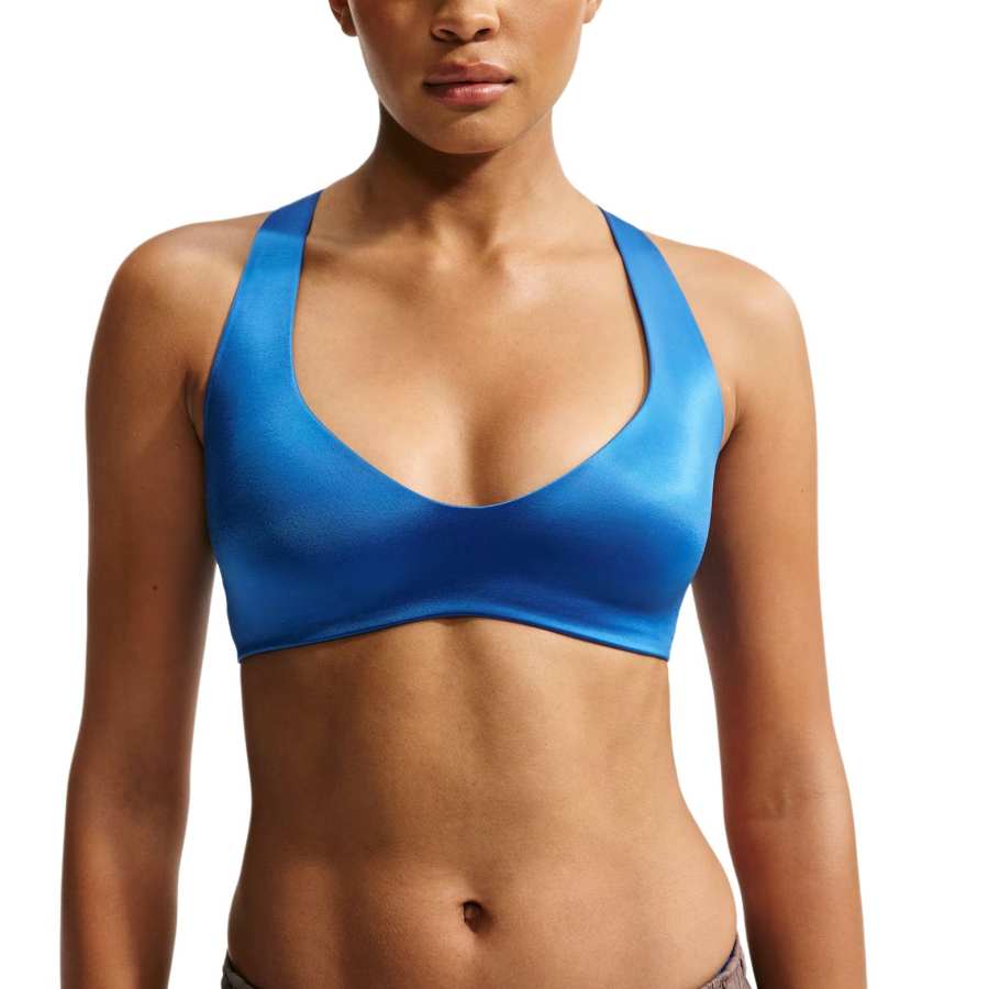 Nike Nike X Skims Shine Sports Underwear Women's NSKM Cobalt/NSKM Cobalt V Neck