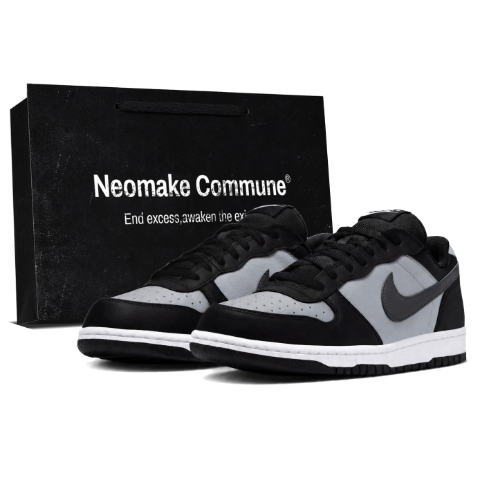 Nike Nike Big Skateboard Shoes Unisex Low Top Black, Gray
