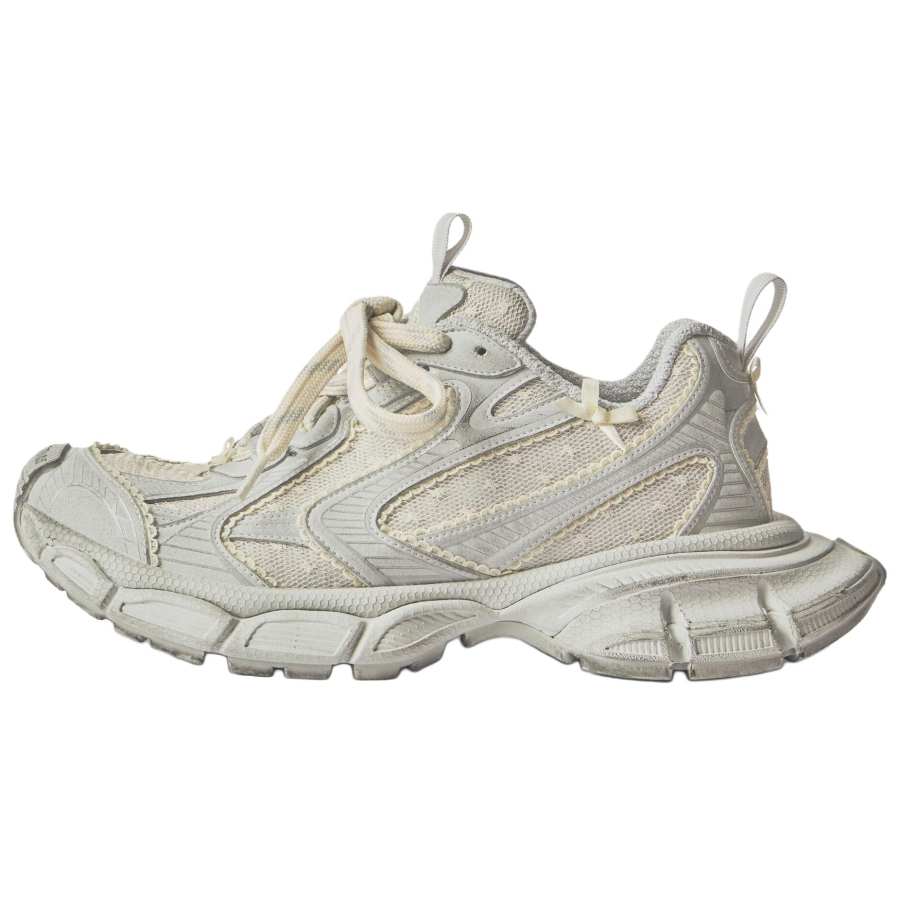 Balenciaga 3XL Chunky Sneakers Women's Low Top Gray & Yellow