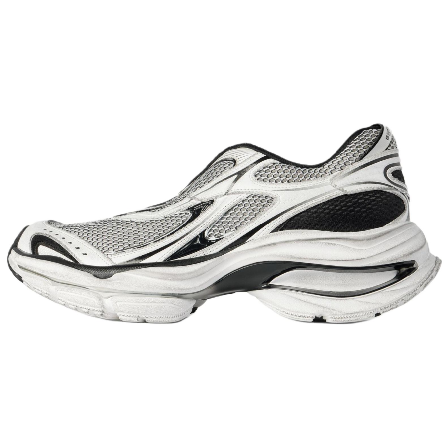 Balenciaga D'Orsay Casual Shoes Men's Low Top Black & White